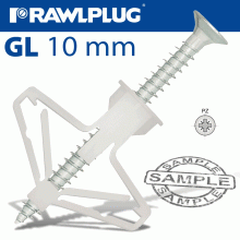 RAWLPLUG Pls Toggle+Screw 10Mmx35Mm X20-Bag