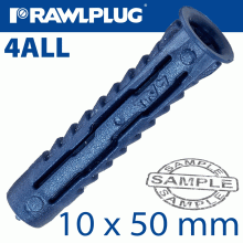 RAWLPLUG Universal Nyl Plug 10X50Mm X12 -Bag