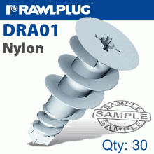 RAWLPLUG Nyl Self Drill Drywall Fixing X30-Bag