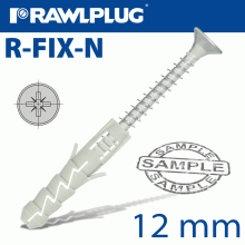RAWLPLUG Nyl Expansion Plug+Screw X12Mm X60Mm X6 -Bag