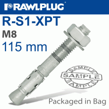 RAWLPLUG Throughbolt M8X115X50Mm 4 -Bag