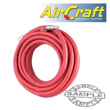 Air Craft Rubber Hose Kit 8mmx10m Red W/Aro Coupler
