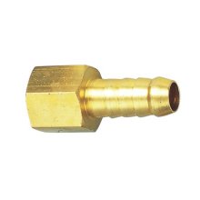 Air Craft Hose Tail Connector Brass 1/4f X 6mm