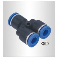 Air Craft Pu Hose Fitting Y Joint 6mm