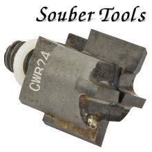 Souber Tools Carbide Tipped Cutter 24mm /Lock Morticer For Wood Screw Type