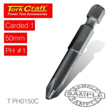 Tork Craft Phil.1 X 50mm Power Bit 1/Card