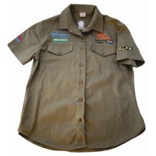 Tork Craft Ladies Blouse - Olive - Medium