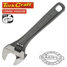 Tork Craft shifting spanner 4" 100mm 0-12.8mm