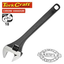 Tork Craft shifting spanner 18" 450mm 0-52mm