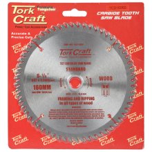 Tork Craft Blade Tct 160 X 60t 20/16 General Purpose Cross Cut