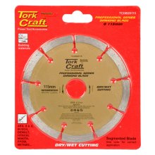 Tork Craft Diamond Blade 115mm Segmented Profesional Tork Craft Diamond Blade 115mm Segmented Profesional