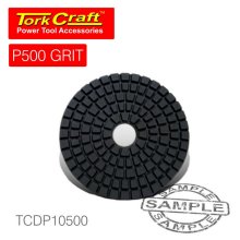 Tork Craft 100mm Diamond Polishing Pad 500 Grit Red Tork Craft 100mm Diamond Polishing Pad 500 Grit Red