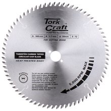 Tork Craft Blade Tct Euro Tip 300 X 72t 30/16mm Profesional