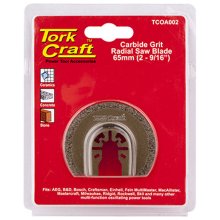 Tork Craft Quick Change Carbide Grit Radial Saw Blade 65mm(2-9/16")
