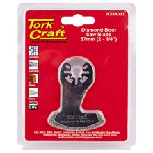 Tork Craft Quick Change Diamond Boot Saw Blade 57mm(2-1/4")