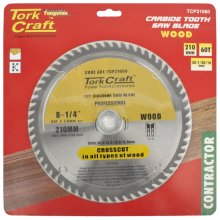 Tork Craft Blade Contractor 210 X 60t 30-1-20-16 Circular Saw Tct Tork Craft Blade Contractor 210 X 60t 30-1-20-16 Circular Saw Tct