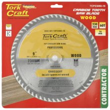 Tork Craft Blade Contractor 230 X 60t 16mm Circular Saw Tct Tork Craft Blade Contractor 230 X 60t 16mm Circular Saw Tct
