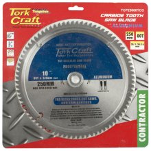 Tork Craft Blade Contractor 250 X 80t Tcg Pos Circular Saw Tct