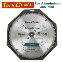 Tork Craft Blade Contractor Alum 350 X 100t Tcg Neg Circular Saw Tct