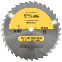 Tork Craft Tct Saw Blade Ripping 600x36t 40/30/25.4/20/16