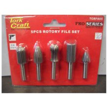 Tork Craft Rotary File Set 5 Piece