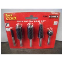 Tork Craft Rotary Rasp Set 5 Piece