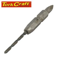 Tork Craft Hex Shank Drill Bit 2.5mm X Pozi #1 Tork Craft Hex Shank Drill Bit 2.5mm X Pozi #1
