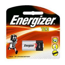 Energizer Energizer 3v Lithium Photo 1 Pack Cr123 (Moq6)