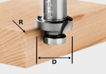 FESTOOL Roundover Cutter Hw R5-Ofk 500 490095