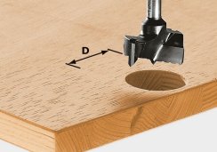 Hinge Bore Router Bits