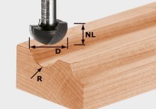 FESTOOL Flute Cutter Hw S8 R9,7 490986