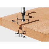 Plunge Cutting Grooving Bits