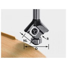 FESTOOL Roundover Cutter With Reversible Blades S8 Hw R1 D28 Kl12,7Ofk