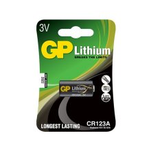 GP CR123A Lithium Battery