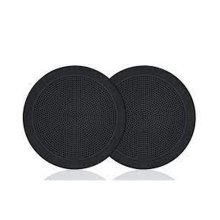 Fusion 6.5" 120 Watt Flush Mount Marine Speakers, Round - Black (FM-F65RB)