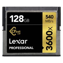 Lexar Cfast Pro 3600x 128GB