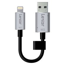 Lexar 16GB JumpDrive C20i Dual Lightning and USB 3.0 with charging for Apple