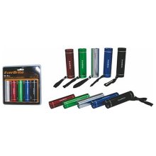 Everbrite 5X 3AAA Flashlight Combo W/Carbon Batteries