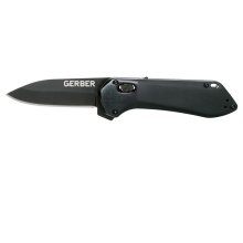 30-001683 Gerber Highbrow Assist Open Knife Onyx FE G Box