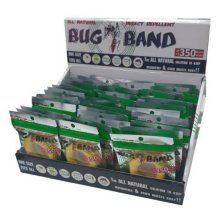 Bug Band Mosquito Repellant Bracelet 48 PCE PDQ Yellow