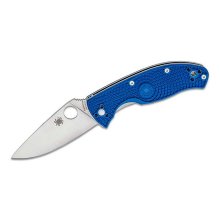 Spyderco C122PBL Tenacious Lightweight Blue CPM S35VN Plain