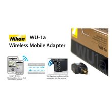 NIKON WIRELESS MOBILE ADAPTER WU-1A -D3200,D3300, D5200, D7100