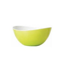 Gourmand Wave Shaped Salad Bowl (Small) Green
