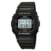 Casio G-Shock Black Resin Digital Watch - DW-5600E-1VDF-S