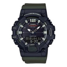 Casio Anadigi Black Telememo Green Watch - HDC-700-3AVDF