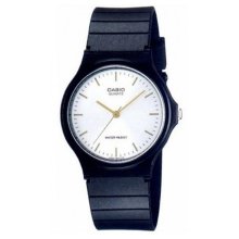 Casio Analog Round White Dial Gold Watch - MQ24L-7E2UL Casio Analog Round White Dial Gold Watch - MQ24L-7E2UL