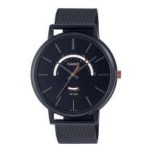 Casio Analog SS Black Mesh Strap Watch Casio Analog SS Black Mesh Strap Watch