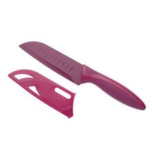 Gourmand 5' Purple Utility Knife Non-Stick Stainless Steel Blade Ergo Handle