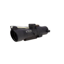 TRIJICON - 3x24 Compact ACOG Scope Low Height, Dual Illuminated Amber Crosshair .223/55gr. Balli