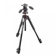 Manfrotto 190 Alu 3-Sec Kit with XPRO 3-Way Head MK190XPRO3-3W